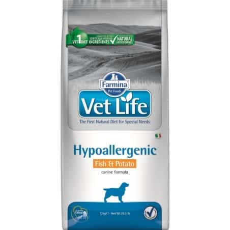 FARMINA Vet Life Hypoallergenic Fish & Potato Canine - 12 kg