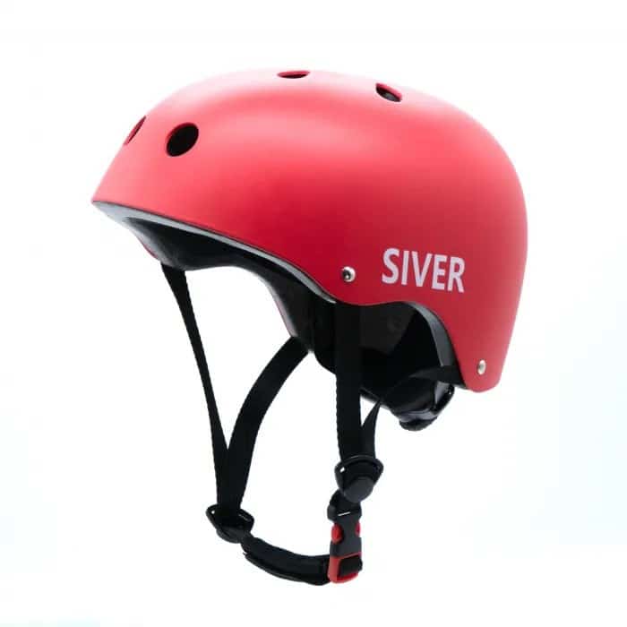 Kask dziecięcy Motus Siver MOTHAM8MR, rozmiar M, czerwony