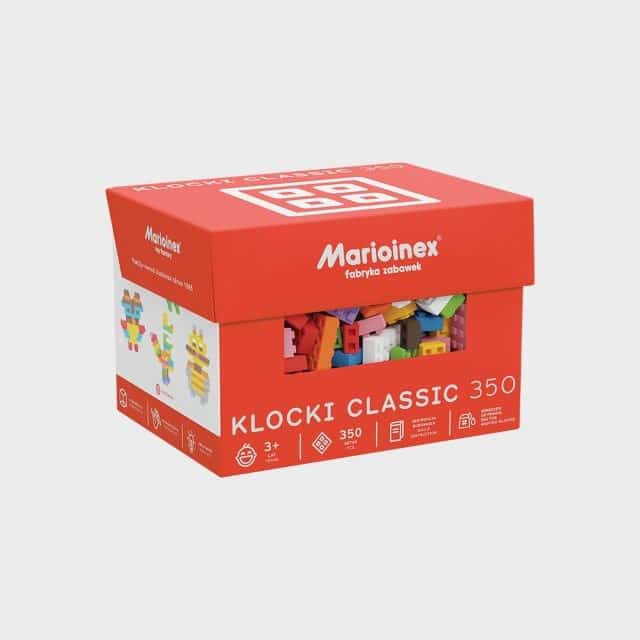 Klocki konstrukcyjne Marioinex Mini Waffle Classic, 350 szt.