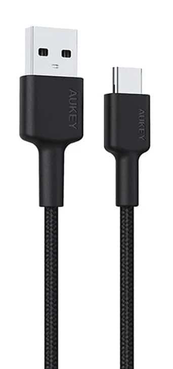 AUKEY CB-CD30 Kabel USB-C 0.9m 3A Nylon