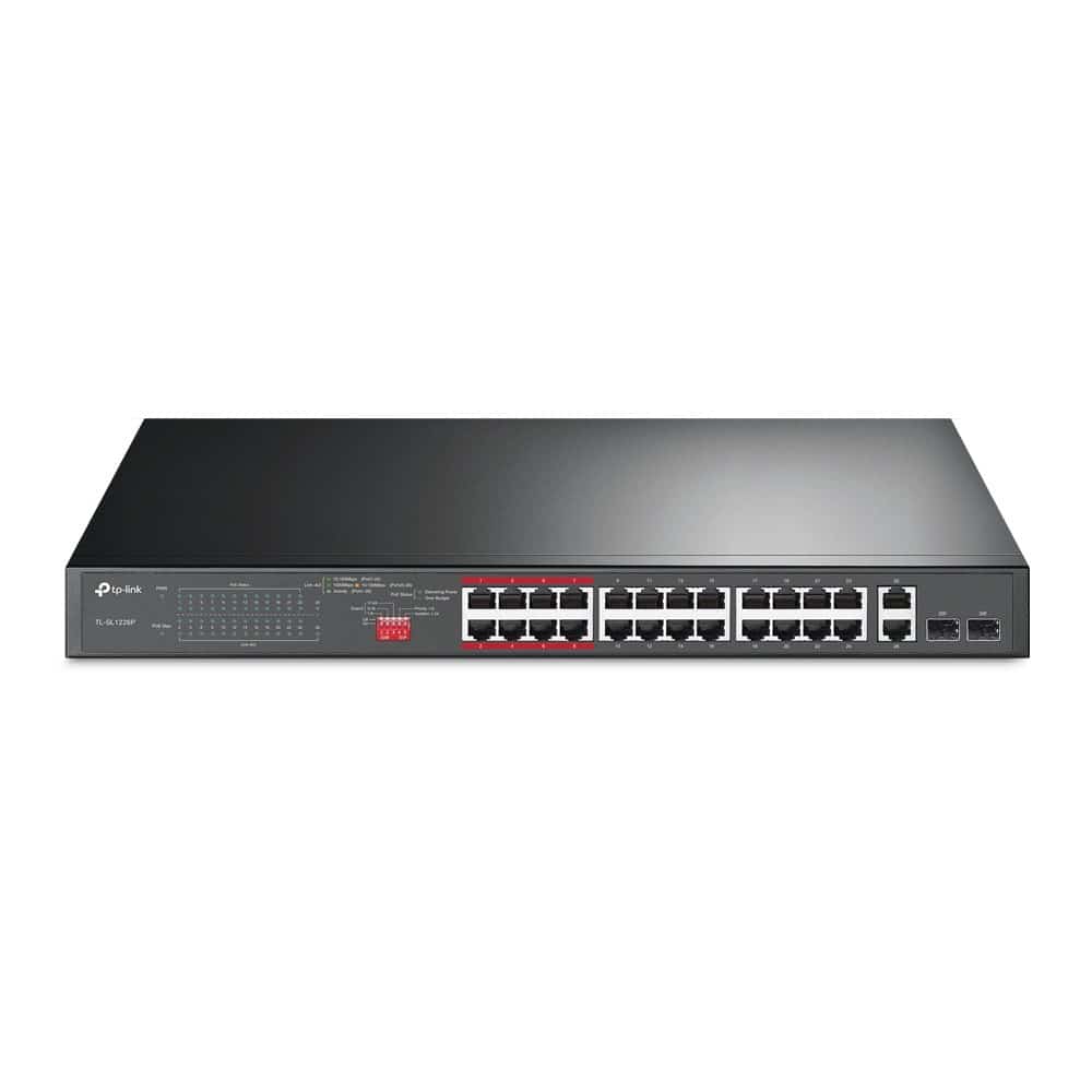 Switch TP-LINK TL-SL1226P 1U 2 Wentylatory