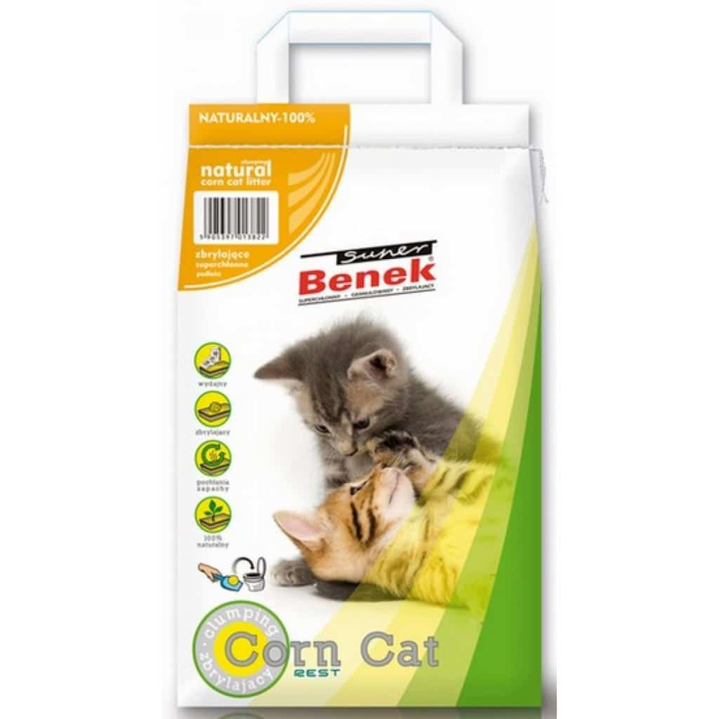 CERTECH Super Benek Corn Cat - 14l Żwirek Zbrylający