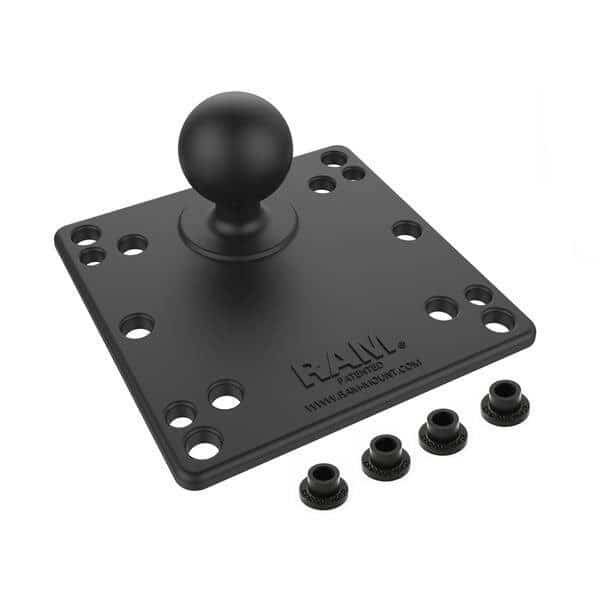 RAM® 100x100mm płytka VESA z kulką - rozmiar C