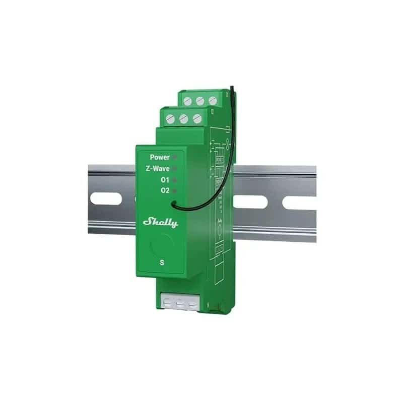 Inteligentny ściemniacz Z-Wave Shelly Wave Pro Dimmer 2PM