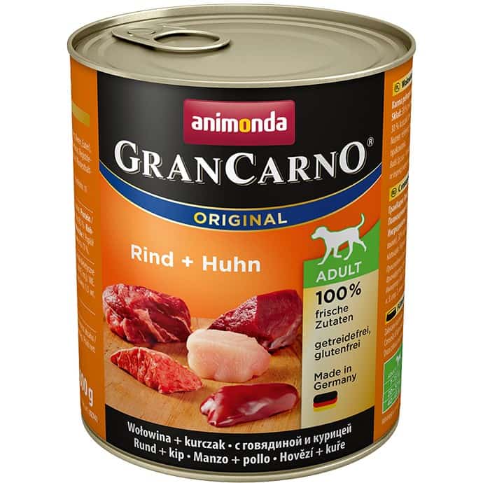 ANIMONDA Grancarno Adult Wołowina i Kurczak 800g
