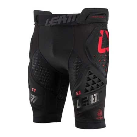 Spodenki z ochraniaczem LEATT Impact Shorts 3DF 5.0 M, czarne