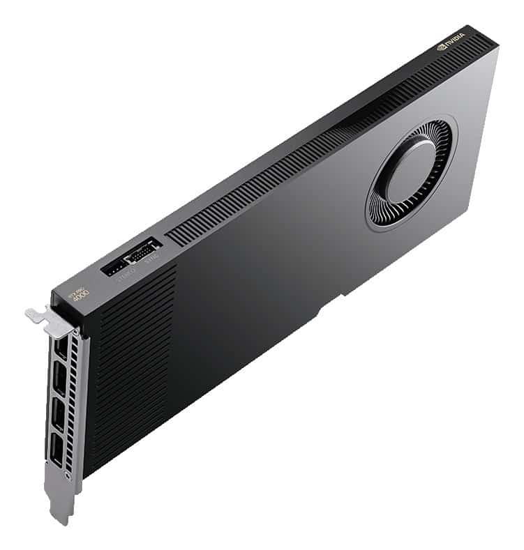 PNY RTX PRO 4000 Blackwell, 24 GB GDDR7 ECC 192-bit, 140W, PCI Express 5.0 x16, 4 x Display Port 2.1, ATX bracket, 1x CEM5 16-pin power supply cable, FHML Single Slot, retial (OUTLET)