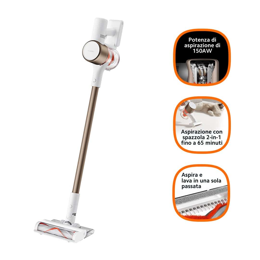 Bezprzewodowy odkurzacz pionowy Xiaomi Vacuum Cleaner G10 Plus (WYPRZEDAŻ)