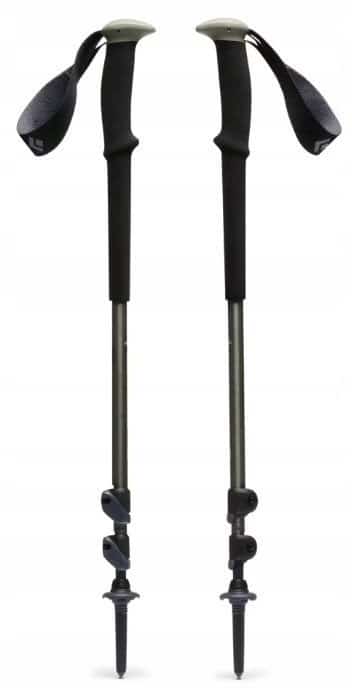 Kije trekkingowe Black Diamond Trail 100-140cm, pine smoke