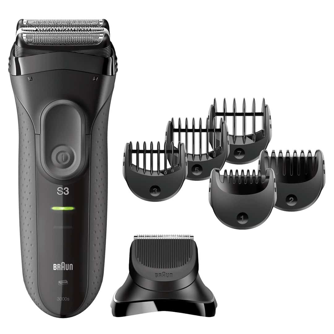 Golarka elektryczna 3000BT BRAUN Black/Grey