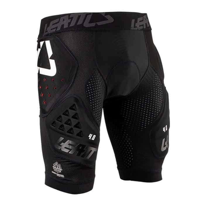 Spodenki z ochraniaczem LEATT Impact Shorts 3DF 4.0 M, czarne