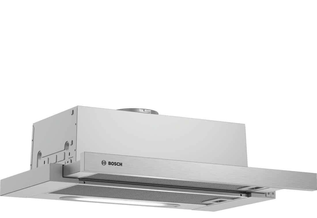 Okap Szufladowy BOSCH DFT63AC50 (368 m3/h; 598mm; kolor srebrny)