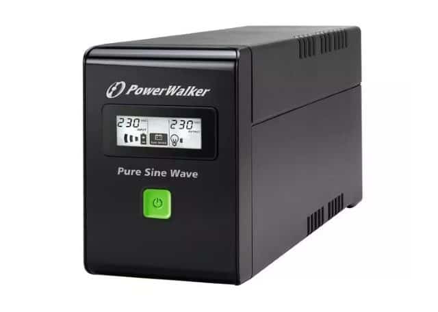 Zasilacz UPS POWER WALKER VI 600 SW FR (600VA) 0,6 kVA 360 W 2 x gniazdo sieciowe