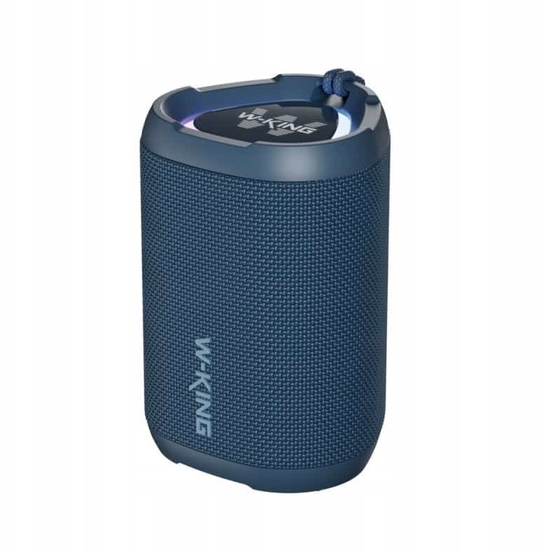 Głośnik bezprzewodowy Bluetooth W-KING D110 niebieski