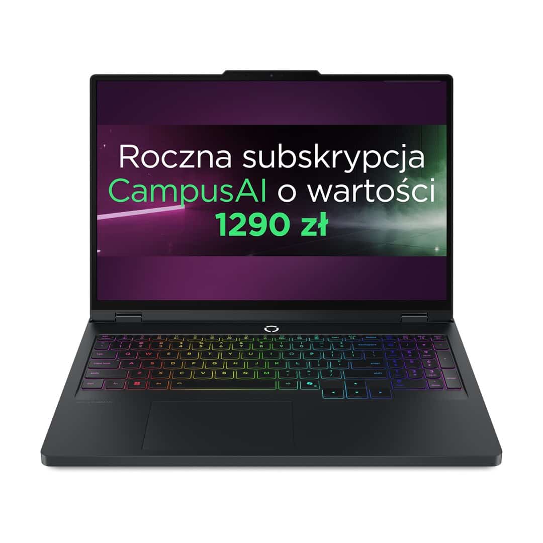 Lenovo Legion Pro 5 16IAX10 Ultra 7 255HX 16" WQXGA OLED 500nits Glossy 165Hz 32GB DDR5 5600 SSD1TB GeForce RTX 5060 8GB 80Wh Win11 Eclipse Black