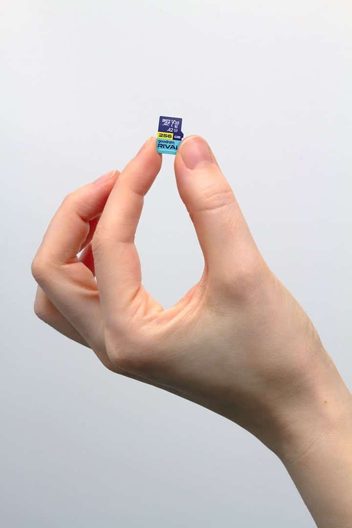 GOODRAM microSDXC 256GB V30 A2 UHS I U3 RIVAL + adapter
