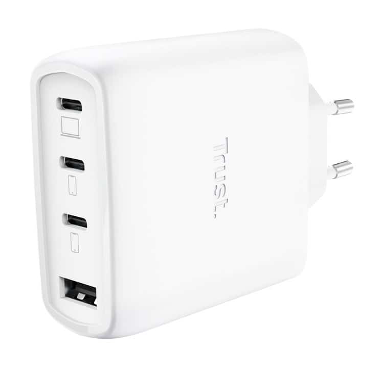 Ładowarka TRUST Maxo USB GaN 65 W z 4 portami