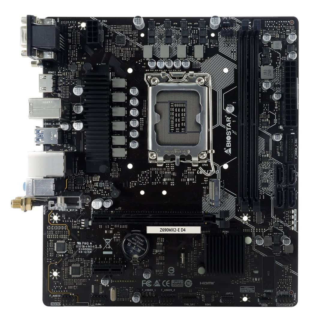 Płyta główna BIOSTAR Z690MX2-E D4 (OUTLET)