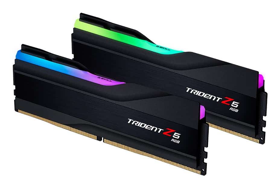 Pamięć RAM DDR5 G.SKILL Trident Z5 RGB 64GB (2x32GB) 6800MHz CL34 XMP3 Black