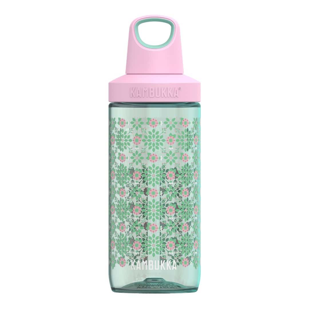Butelka na wodę Kambukka Reno 500ml, Wzór Kwiatowy