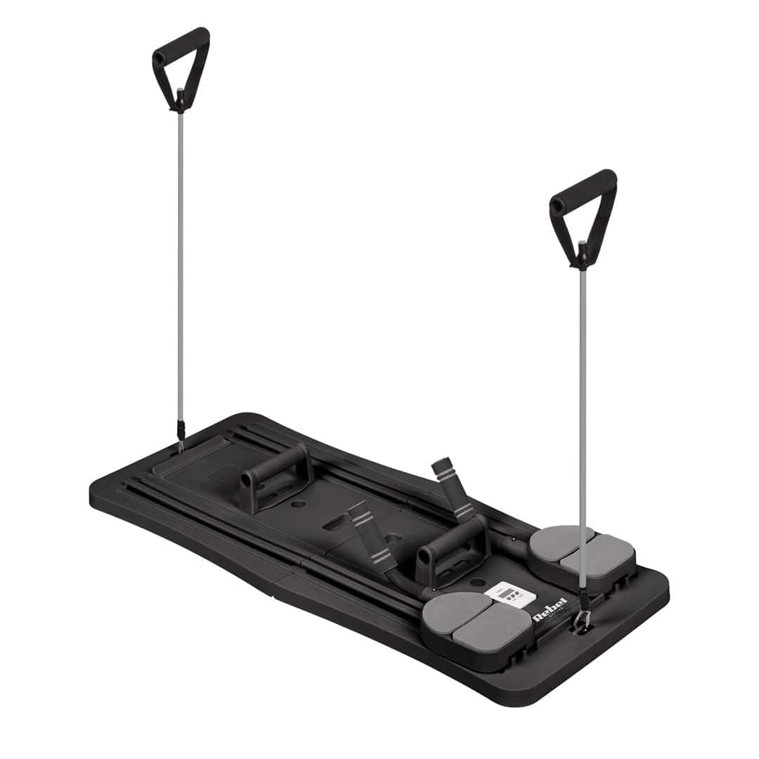Zestaw do Pilatesu Rebel Active, Wielofunkcyjny Przyrząd Fitness 9 w 1, Czarny (RBA-3069-BK)