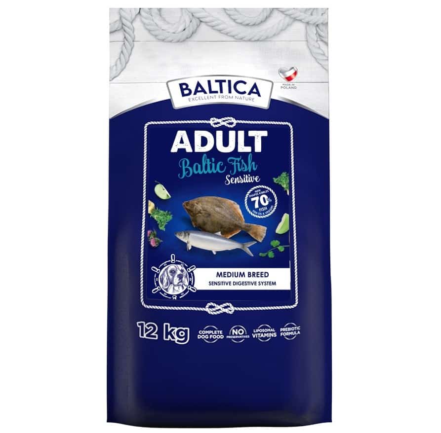 BALTICA Excellent Adult Sensitive Fish M 12kg