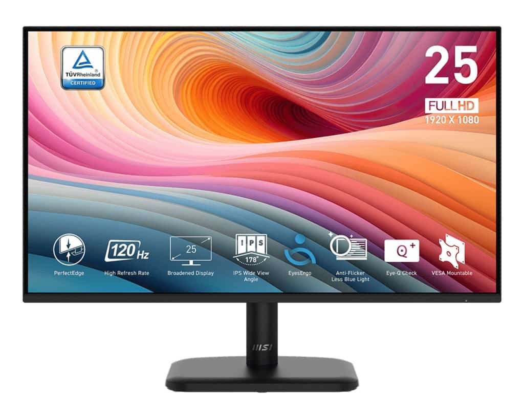 Monitor MSI MP251L 23.8" FHD 120Hz