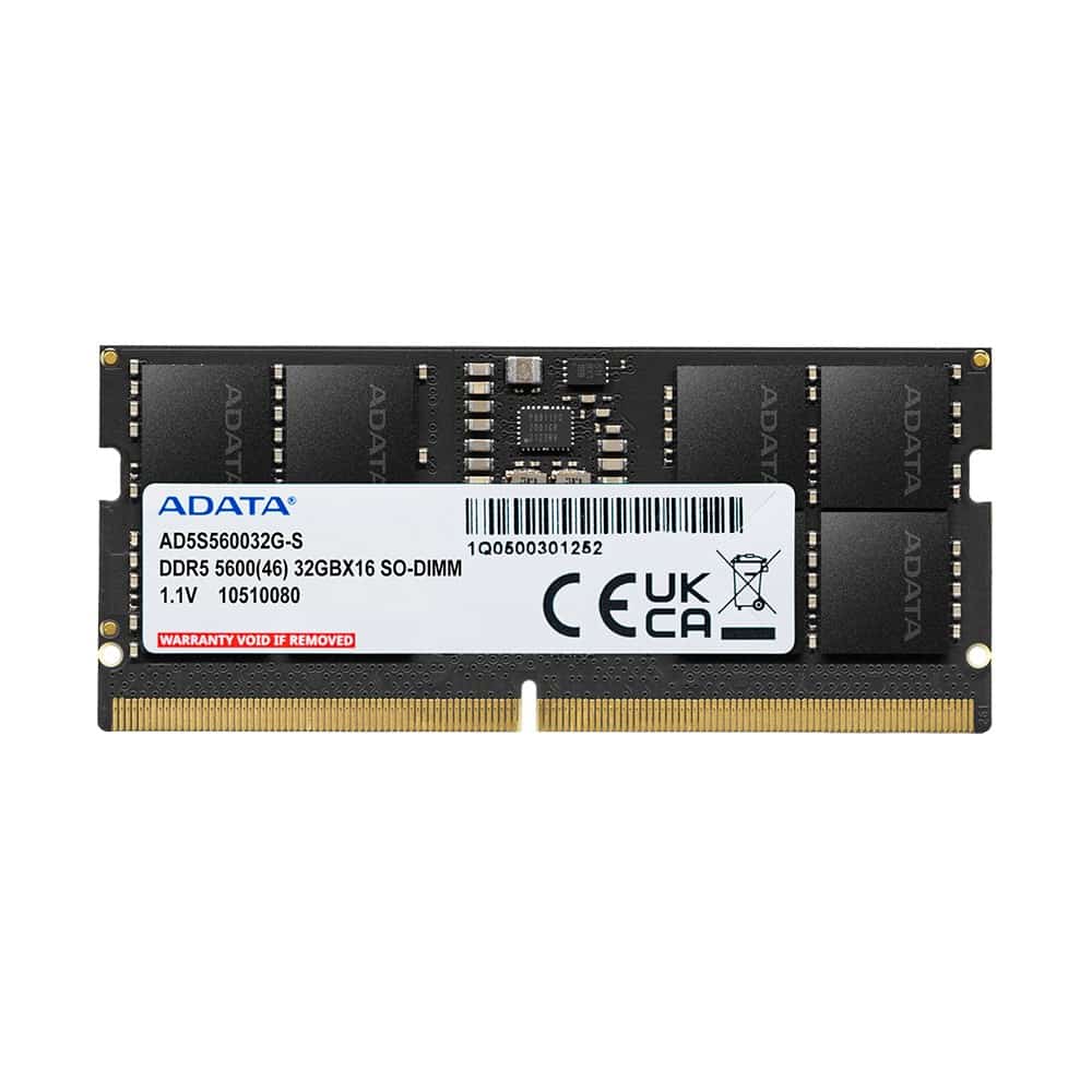 ADATA SODIMM DDR5 16 GB 5600 MHz CL46 AD5S560016G-S