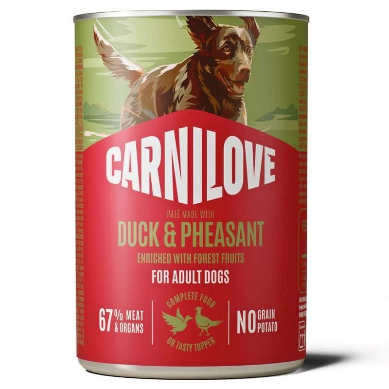 Mokra karma dla psa Carnilove Duck & Pheasant 400g