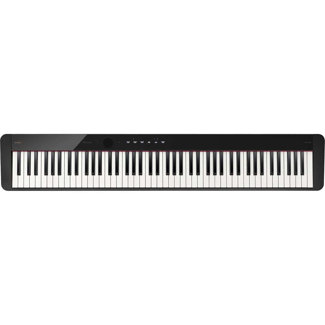 Cyfrowe pianino CASIO PX-S1100 BK - kompaktowy model z klawiaturą dynamiczną i funkcją nagrywania