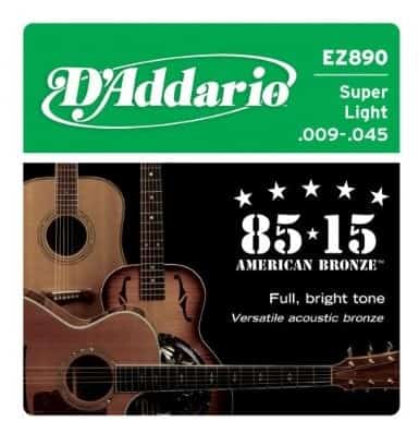 Struny do gitary akustycznej Daddario EZ890