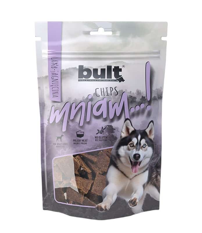 Przysmak dla psa BULT Chipsy z jagnięciną 100g