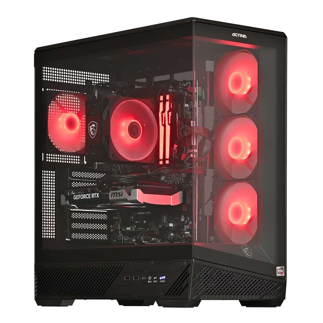 Komputer Gaming Actina PBM 5600 - 16GB RAM, 500GB SSD, RTX 5060, 650W, Windows 11 Home