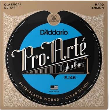 Struny do gitary klasycznej D'Addario EJ46 - zestaw standardowy