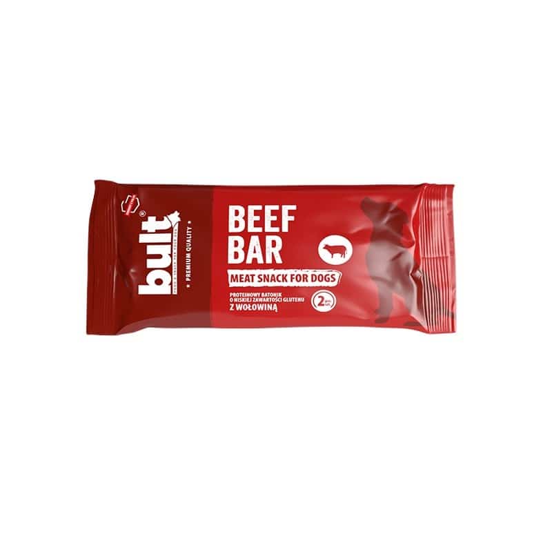 Batonik proteinowy BULT z wołowiną dla psa 75g