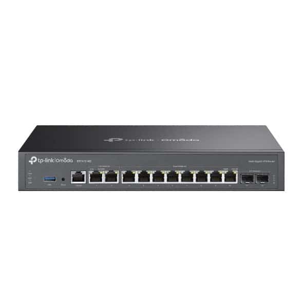 Router TP-Link Omada ER7412-M2, 2.5 Gigabit Ethernet, Gigabit Ethernet, czarny