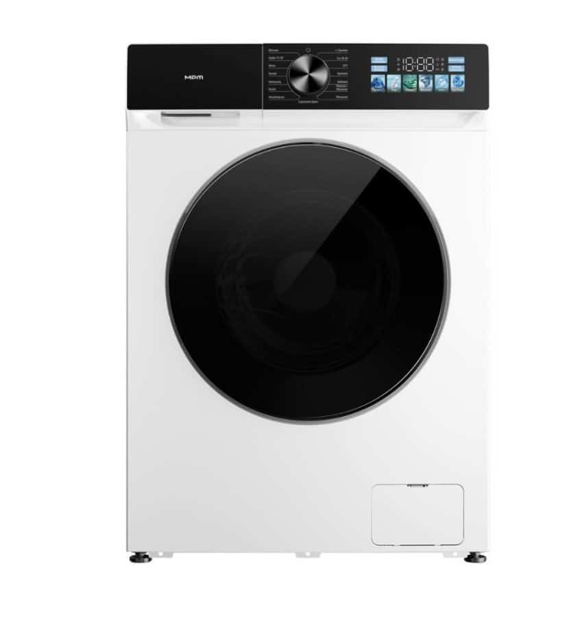 Pralka wolnostojąca MPM-5914-PT-51, 9kg, 60cm, silnik inwerterowy, 15 programów, biało-czarna