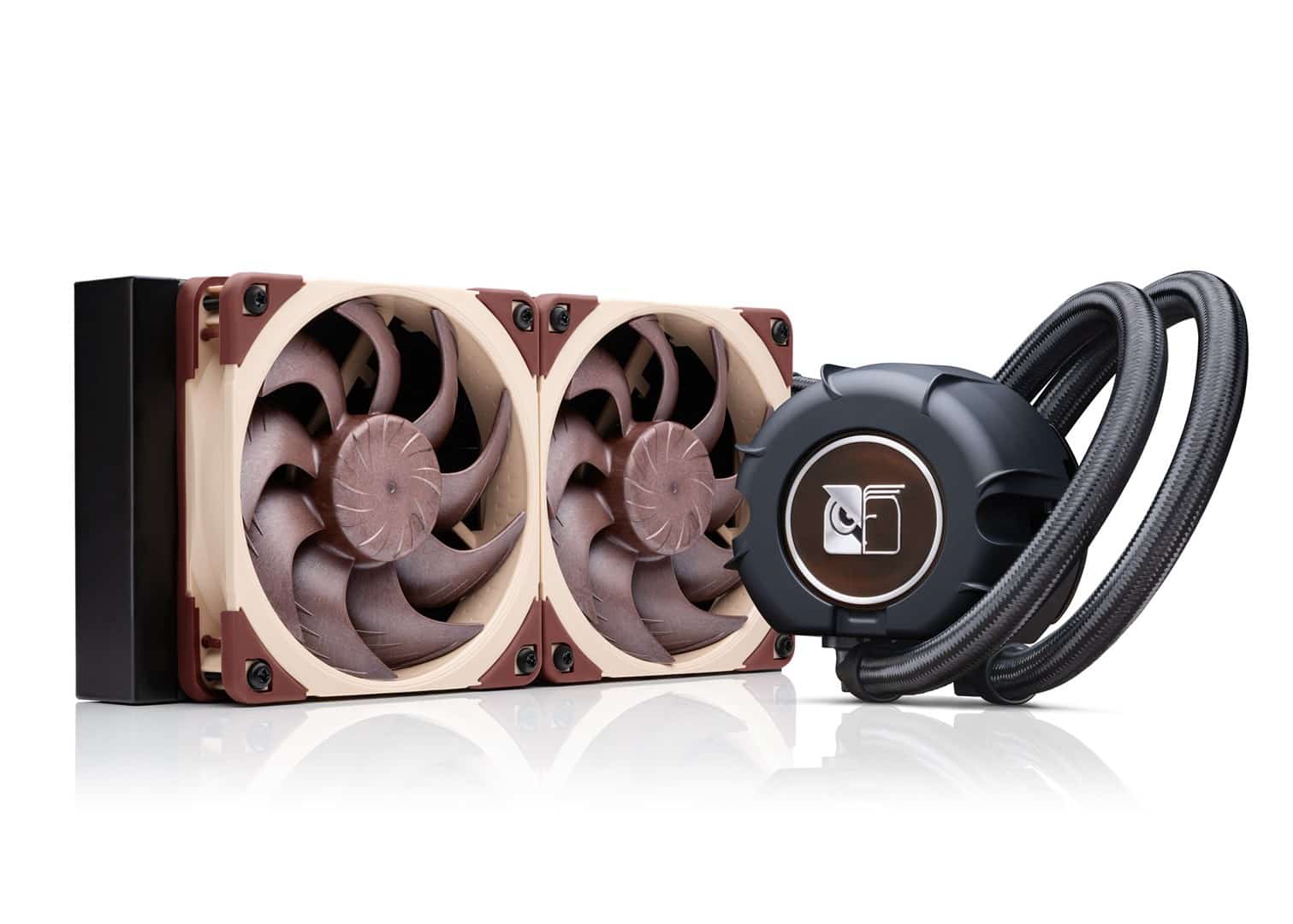 Chłodzenie wodne AIO Noctua NL-LC1-24 240 mm - ciche chłodzenie CPU dla AMD AM5 i Intel LGA1851/LGA1700