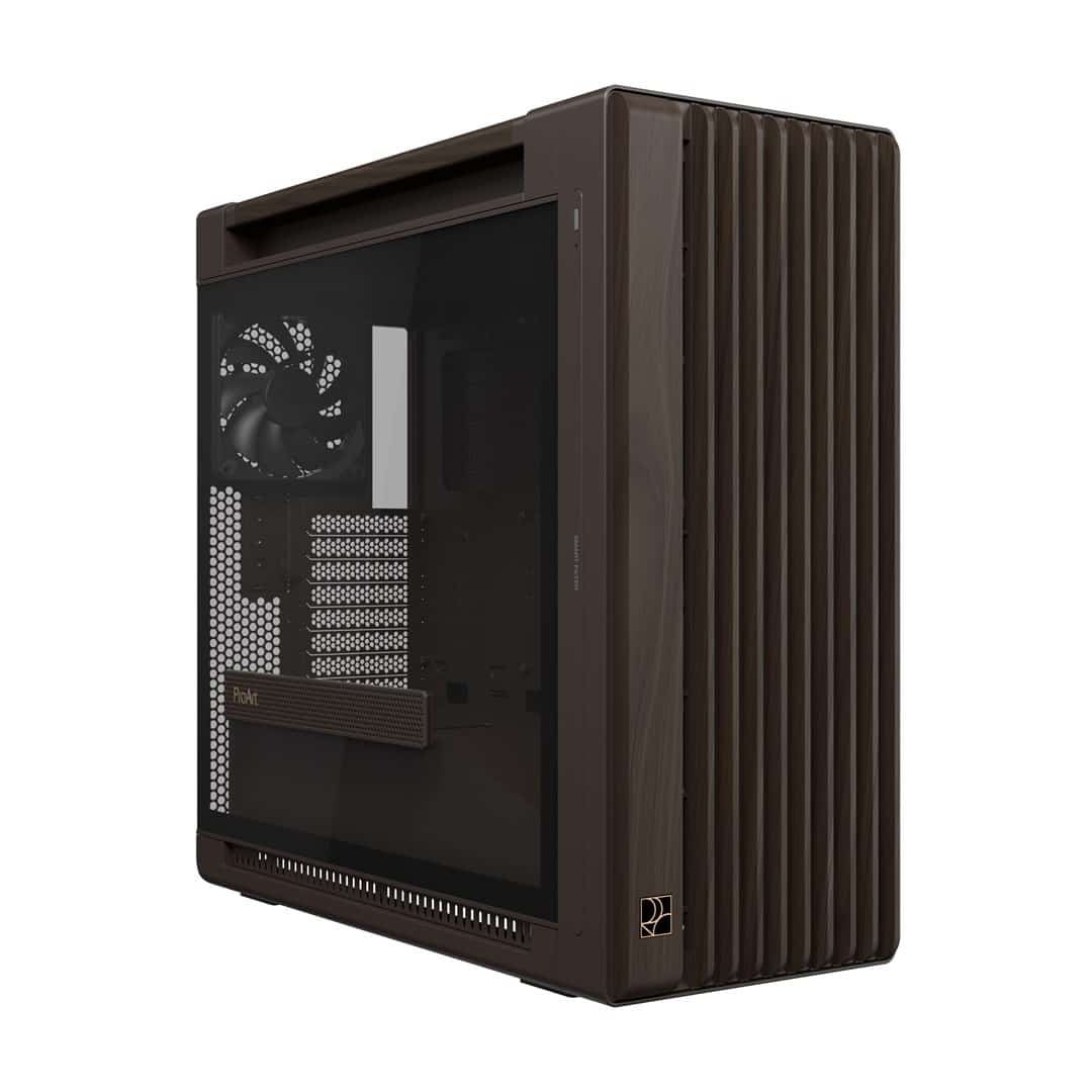 Obudowa Asus PROART PA602 WALNUT WOOD TG PWM Retro