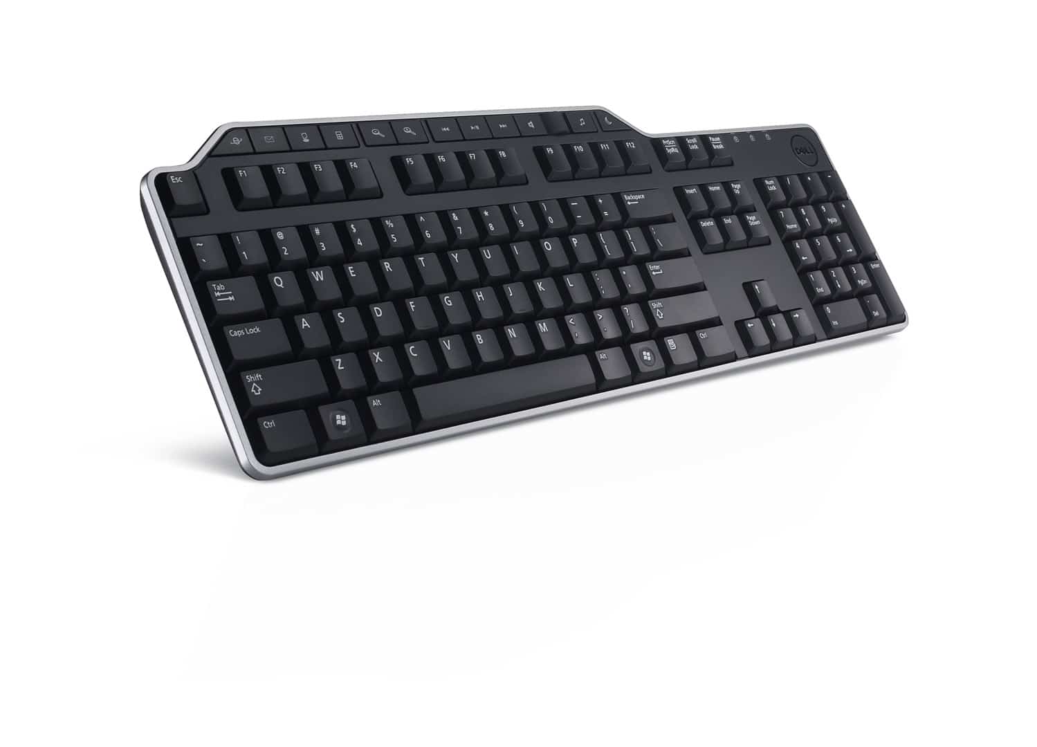 Klawiatura przewodowa Dell KB-522 biznesowa multimedialna USB czarna