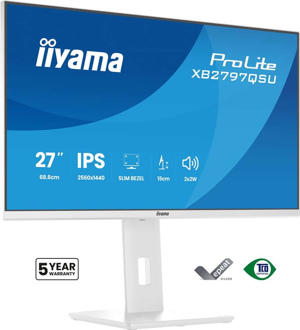 Monitor IIYAMA XB2797QSU-W1 27" QHD LED