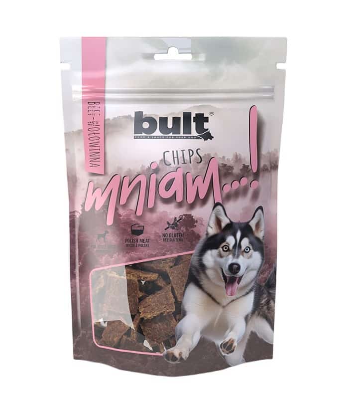 Przysmak dla psa - Chipsy wołowe BULT 100g
