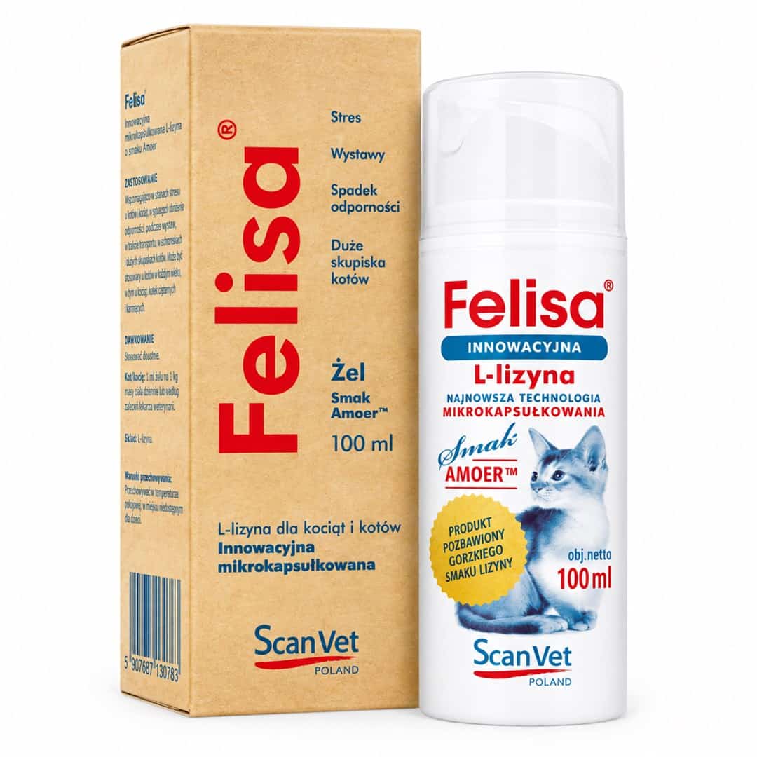 SCANVET FELISA 100 ML ŻEL BUTELKA PLAST.