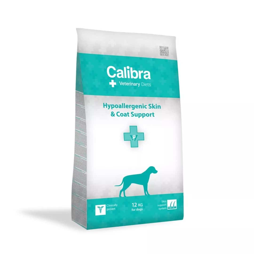 CALIBRA Veterinary Diets Hypoallergenic Skin Coat karma dla psa 12kg