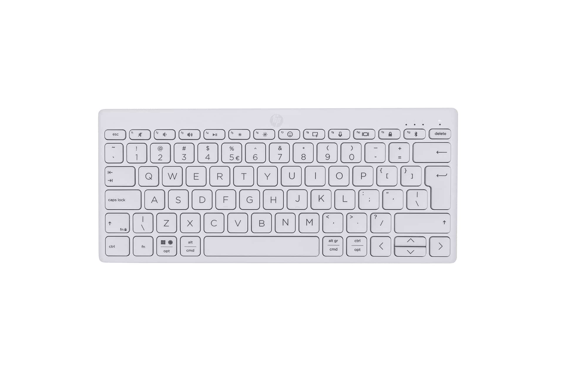 Klawiatura HP 350 Compact Multi-Device Bluetooth, biała