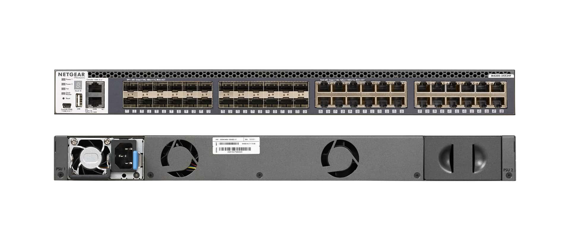 Zarządzany Switch Netgear XSM4348S-100NES 48-portowy 10GbE