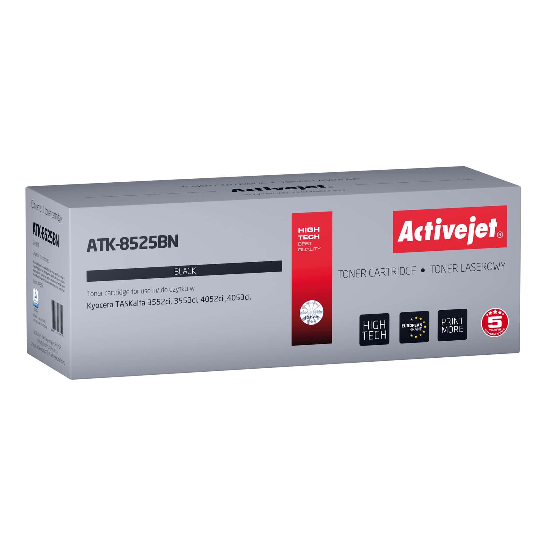 Toner zamiennik Activejet ATK-8525BN do drukarek Kyocera