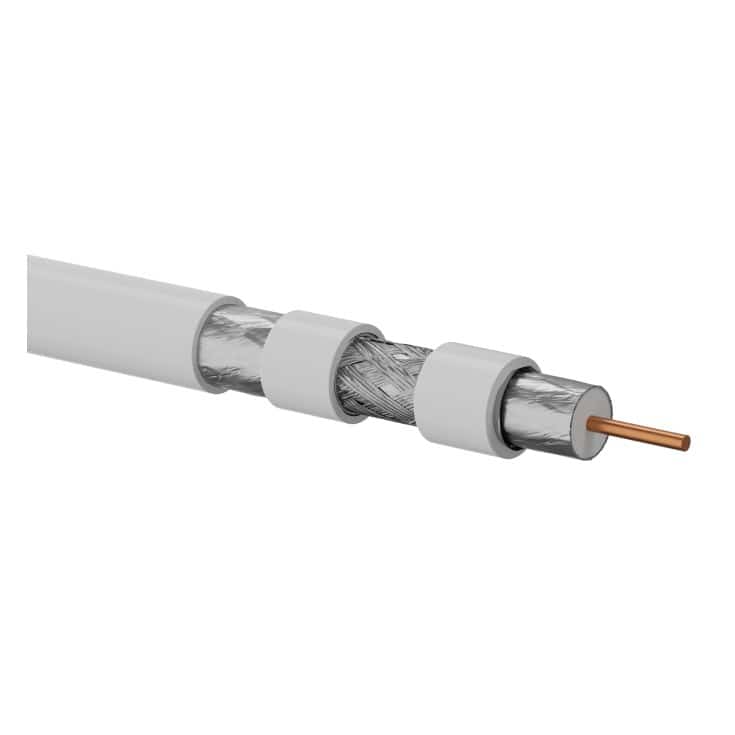 Kabel antenowy Alantec RG6 B2ca LSOH 75 Ω, 500 m