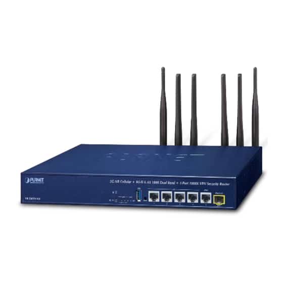 Router Planet VR-300 - Metalowy, z diodami LED
