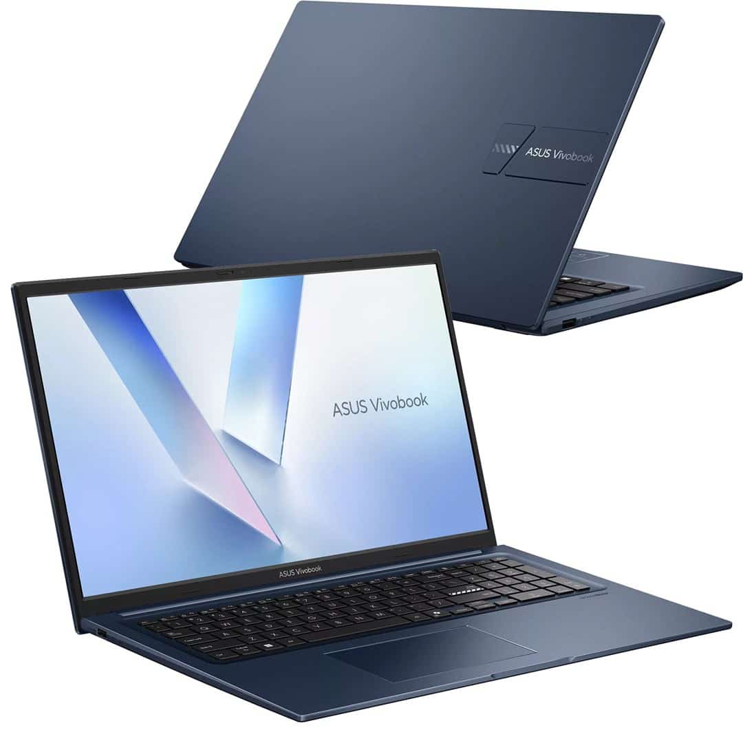 ASUS Vivobook 17 X1704MA-AU035 Core 7 350 17.3"FHD IPS-level Panel 60Hz 250nits AG 16GB DDR5 SSD512 Intel Graphics WLAN+BT Cam720p 50WHrs NoOS Quiet Blue
